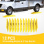 Bloques nivelación autocaravana 12 pzas diseño entrelazado