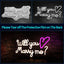 Letrero neón LED Will You Marry Me para decoración