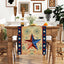 Manteleta patriótica estrellas y rayas para mesa de 36 pulgadas decoración 4 de julio
