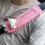2 Fundas Cinturón Seguridad Coche Estilo Oso Rosa