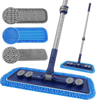 Trapeador microfibra para suelos madera dura 55pulg