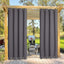 Cortina opaca exterior impermeable 120pulg resistente viento