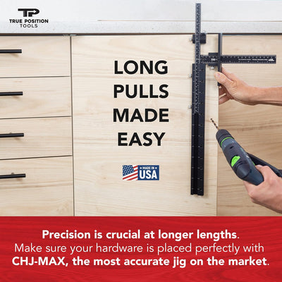 Jig hardware gabinete instala tiradores largos EE.UU.