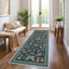 Alfombra antideslizante pasillo cocina baño 2x6 negra