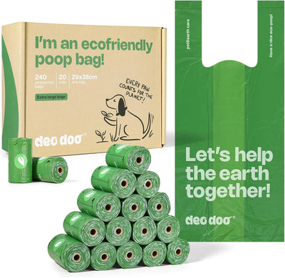Bolsas excremento perro asas 240uds a prueba fugas