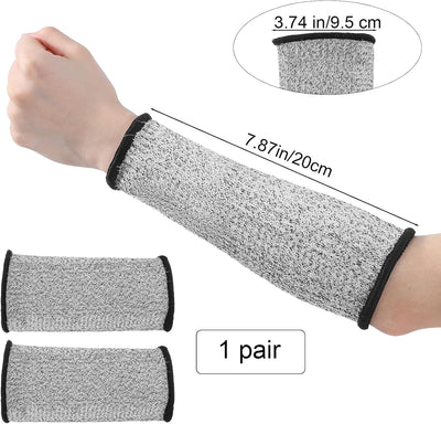Protectores brazo resistente cortes y quemaduras jardinería