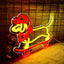 Señal neón dachshund para patineta y habitación LED 5V