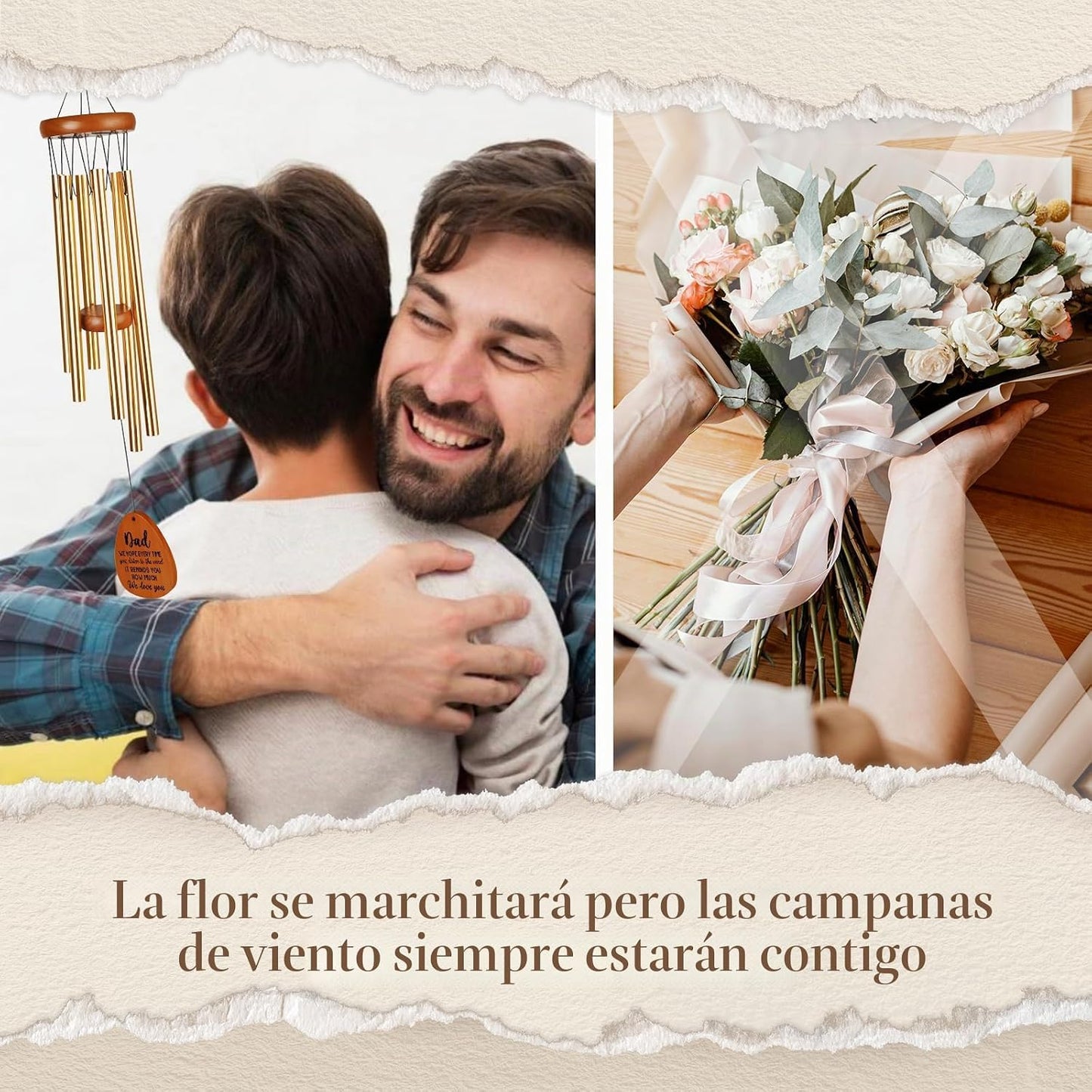 Regalos para papá, carracas eólicas para hombres