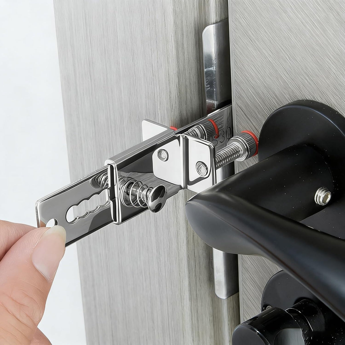 Cerradura puerta portátil para viaje instalación rápida