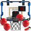 Aro baloncesto niños con luz LED 4 bolas