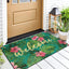 Tapete puerta hoja palma 17x30" camuflaje gris antiderrap