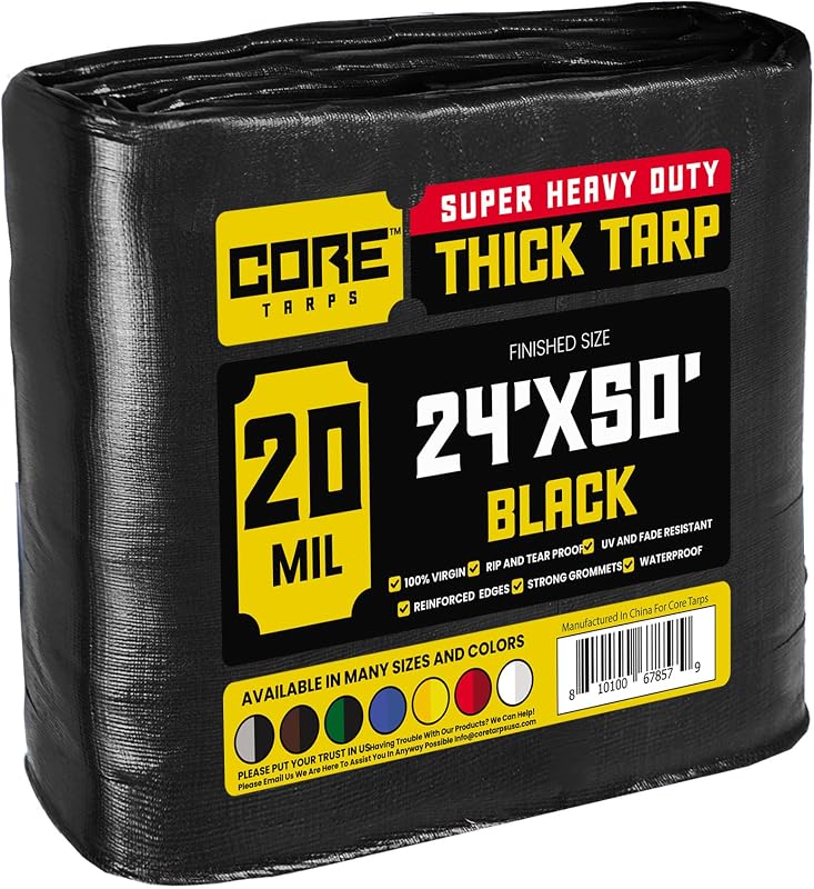 Lona polietileno 20mil impermeable UV resistente