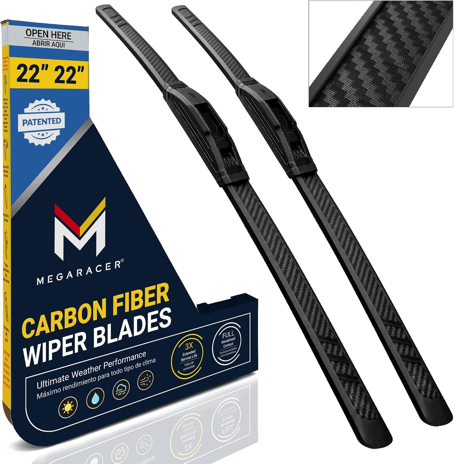 Escobillas limpiaparabrisas fibra carbono Ford F150 RAM