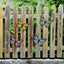 4 Mariposas metal decoración paredes