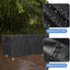 Funda exterior banco mesa Tangkula 44" impermeable negro