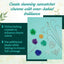 Kit 4 dijes atrapasoles metal estacas jardín decoración