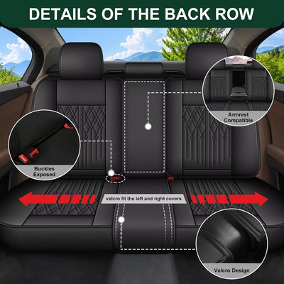 Juego fundas asiento coche Chevy Trax cuero sintético