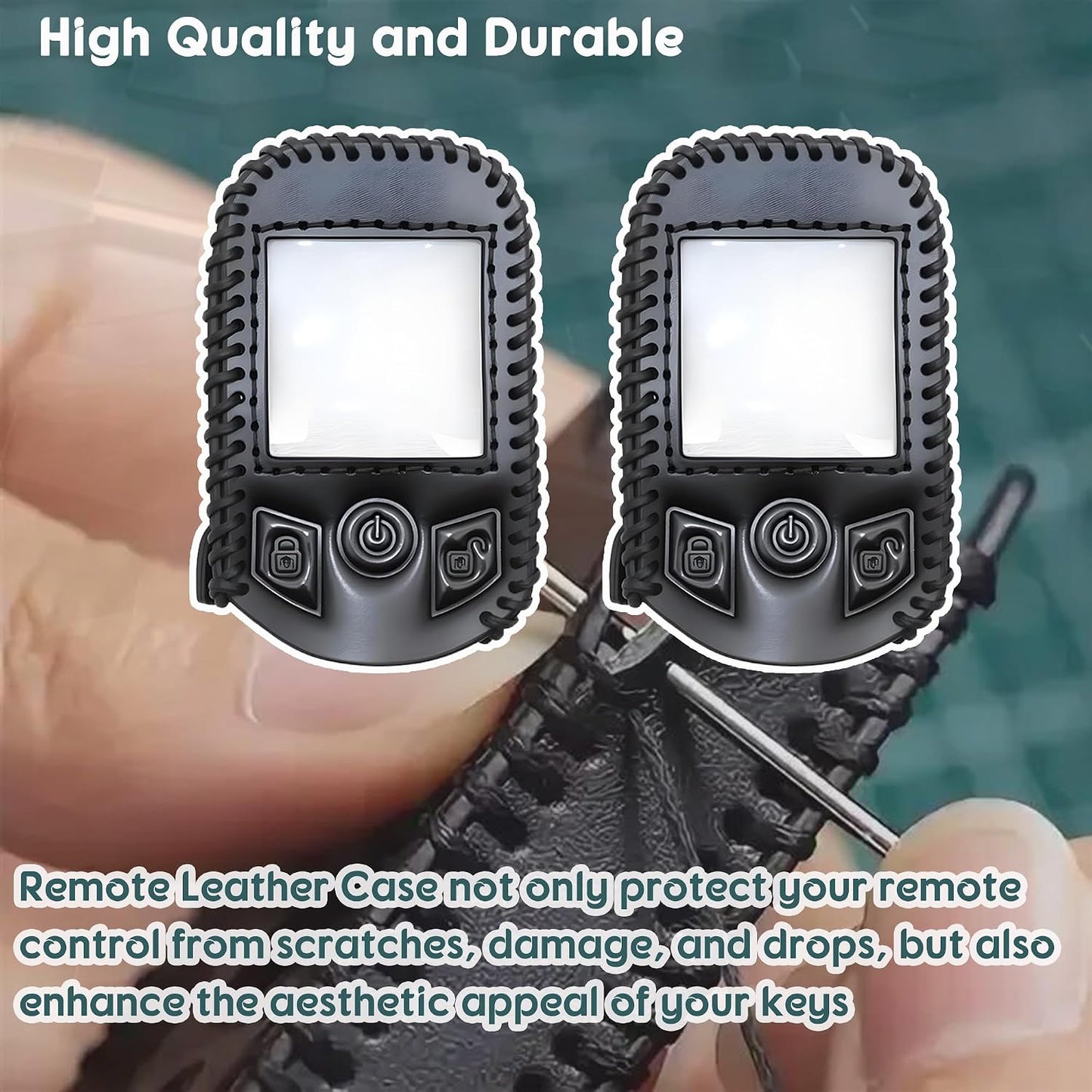 2 Fundas piel control remoto Compustar PRO T13