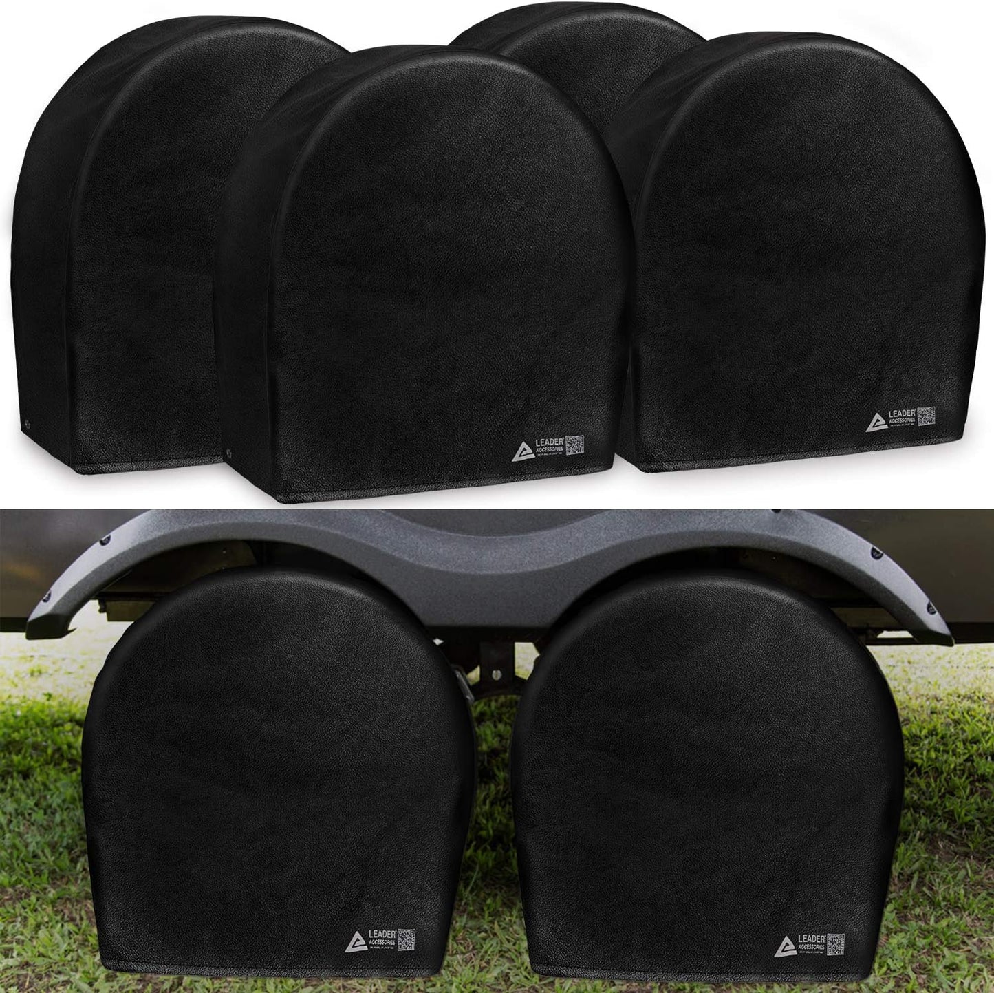 Fundas neumáticos 4 unids resistentes camiones SUV Jeep
