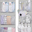 Organiz. puerta armario 5 bolsillos dormitorio baño set 2