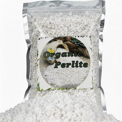 Perlita orgánica para macetas 4qt mejora drenaje