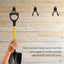 8 Ganchos Garaje Acero Soporte Herramientas Pared