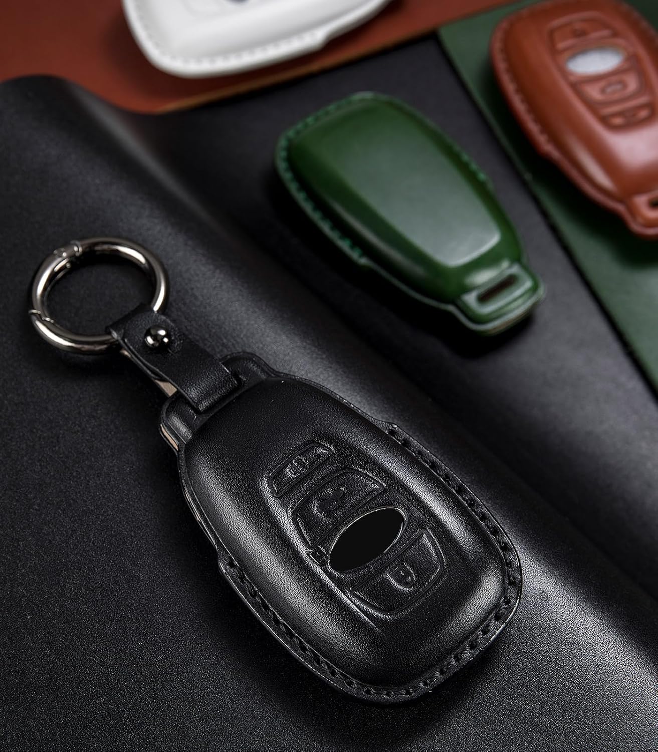 Funda llave inteligente cuero Subaru 2014-24