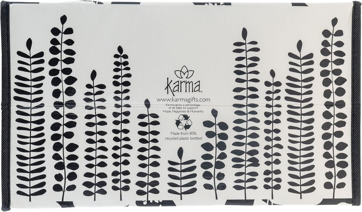 Bolsas regalo reutilizables RPET tinta floral grande