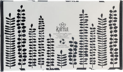 Bolsas regalo reutilizables RPET tinta floral grande