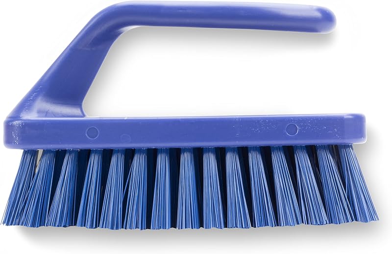 Cepillo limpieza hierro cerdas rígidas cocina baño ducha 6pulg