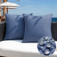 2 Pzas Fundas Almohada Impermeables Estilo Granja 20x20"