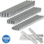 Grapas corona 1/4 pulg y clavos Brad 5/8 pulg galvanizados 1600uds