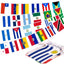 Banderines latinoamericanos 25 paises 30ft decoracion