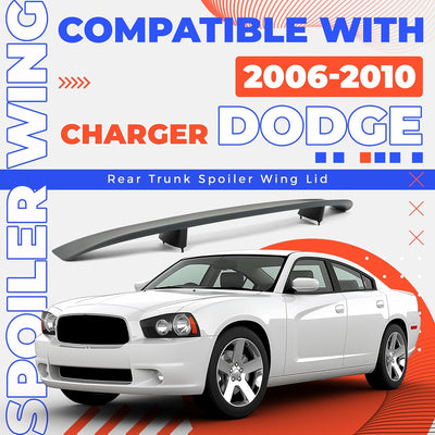 Alerón maletero comp Dodge Charger 06-10 plástico negro
