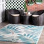Alfombra Exteriores 5x8 Turquesa