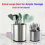 Soporte utensilios acero inox encimera cocina