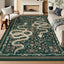 Alfombra lavable 5x7ft pelo bajo antiderrap