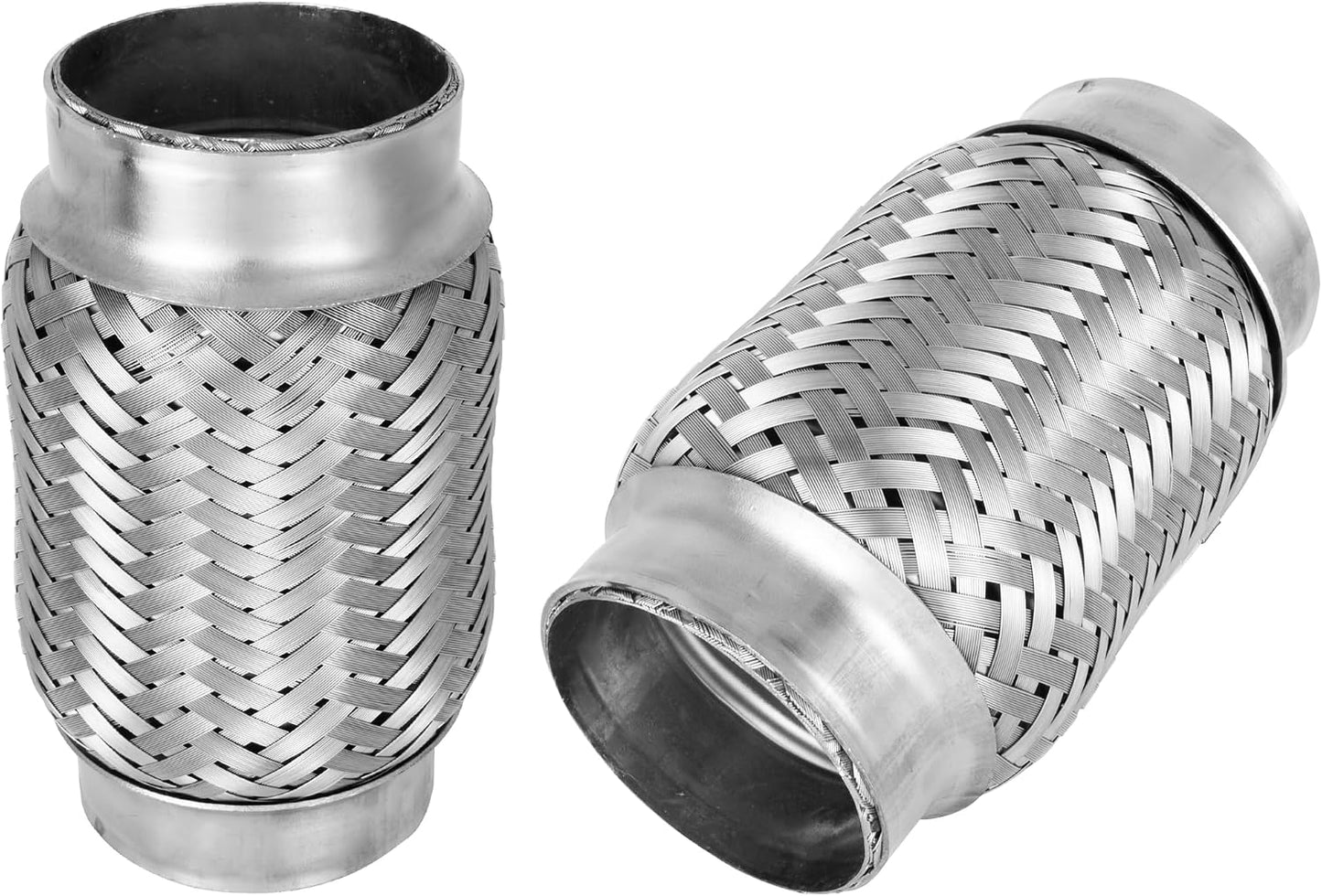 Tubo flexible escape acero inox 304 doble trenzado coche