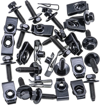 15 Set Pernos M6-1.0 Tuercas en U para GM Ford Chevy