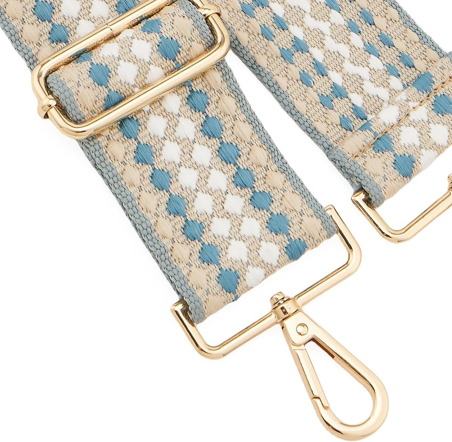 Correa ancha ajustable estilo guitarra para bolso cruzado