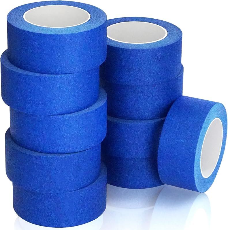 Cinta pintor 2pulg azul 10 rollos 550yardas
