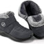 Botas nieve impermeables mujer forro piel antiderrap