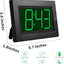 Reloj despertador pared LED 3pulg brillo ajustable