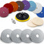 Almohadillas diamante 4pulg 50-6000 trasera 5/8pulg