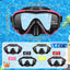 4 Gafas esnórquel adultos con máscara buceo
