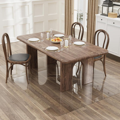 Tapete transparente 5x7ft para mesa comedor plástico