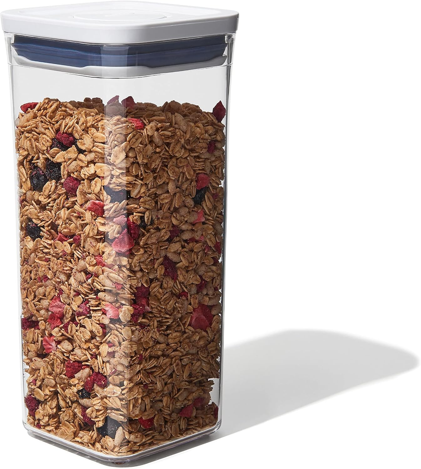 Recipiente hermético POP cuadrado 1.7qt granola