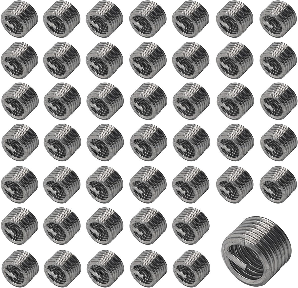 50 Pzas insertos rosca M5 x 0.031pulg acero inox 304