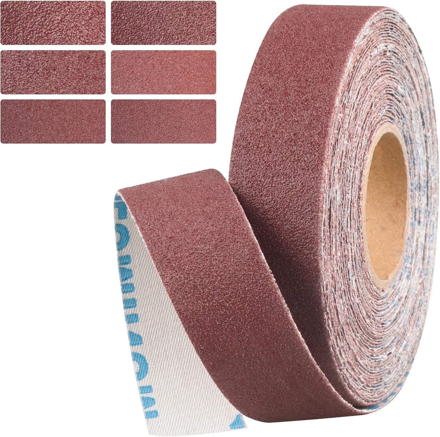 Rollo lija grano 100 tela 1x32.9 pies para metalurgia y plomería