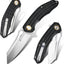 Cuchillo bolsillo plegable acero DC53 mango G10
